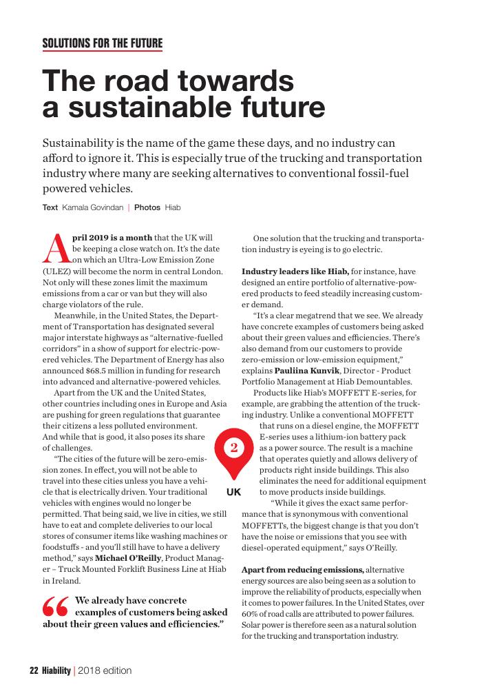 Hiability magazine 2018 edition, page 22