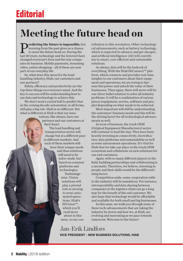 Hiability magazine 2018 edition, page 2