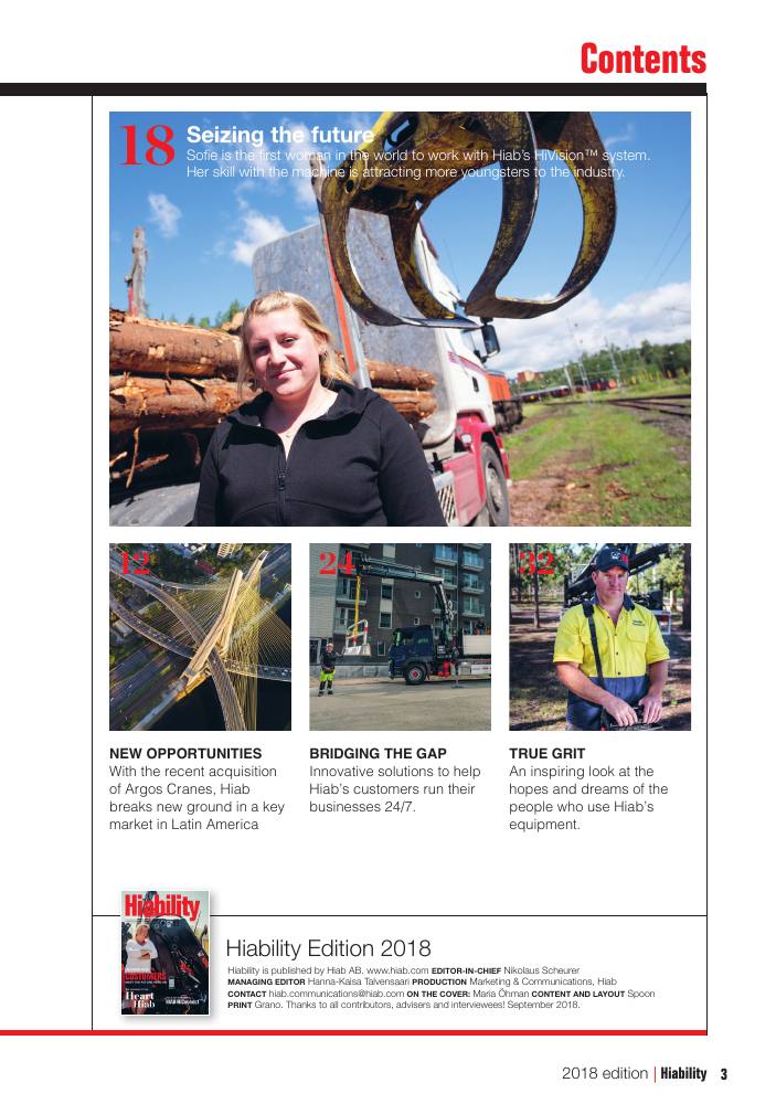 Hiability magazine 2018 edition, page 3