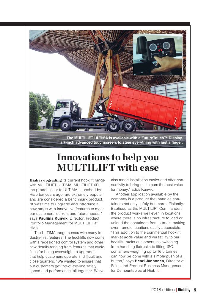 Hiability magazine 2018 edition, page 5