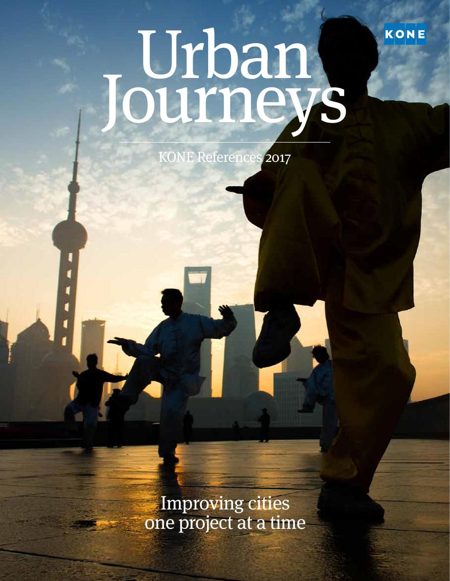 KONE Urban Journeys magazine cover